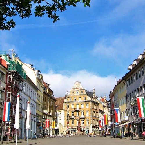 Centrum van Konstanz (DE)